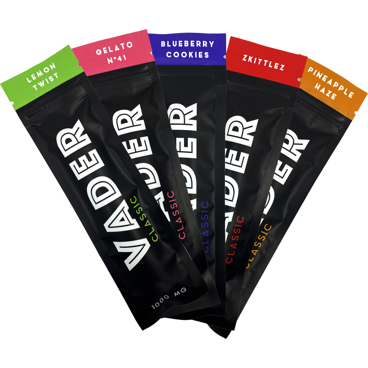 Vader THC Vape - Classic Rainbow Pack - Classics